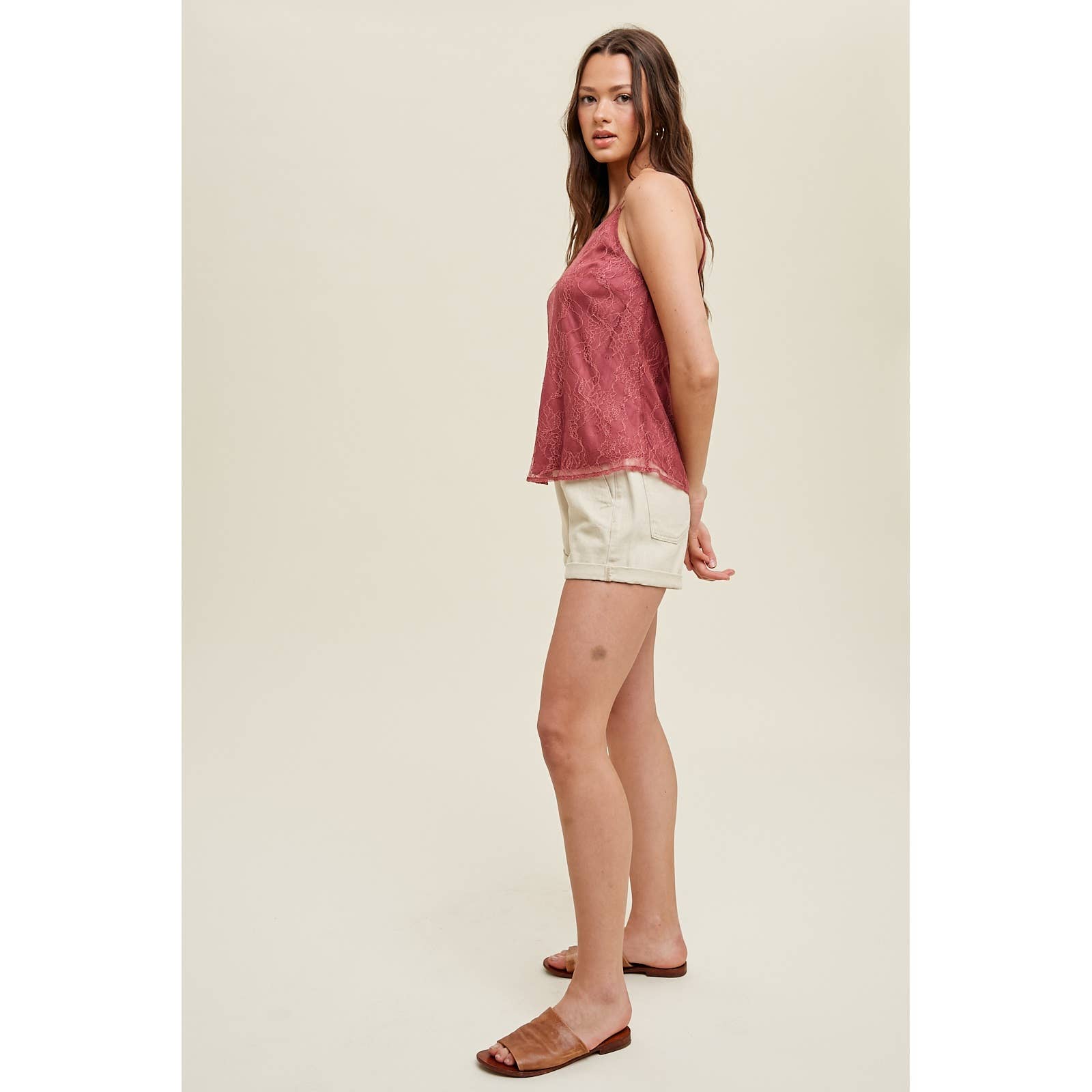 Wishlist Apparel - Wholesale Camisole - Women's - LACE CAMI / WL23-785610