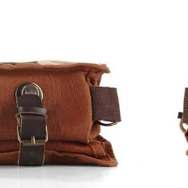 Brown portable bartender bag with cocktail shaker 24 piece traveling bar tools cocktail kit mixology stainless steel for wholesale on Faire