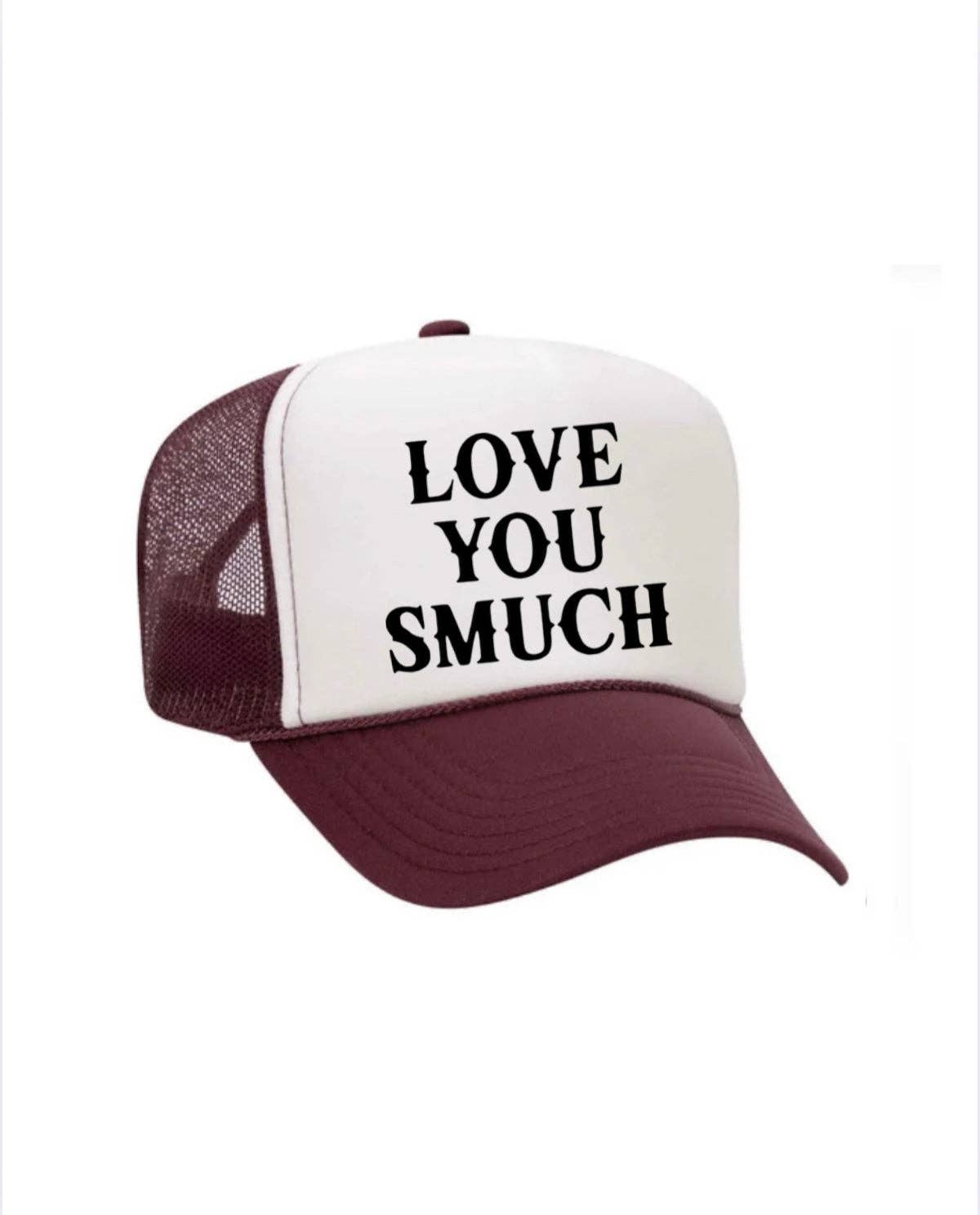 Inappropriate Trucker Hats - Wholesale Trucker Hat - Women's - Love You Smuch Trucker Hat2