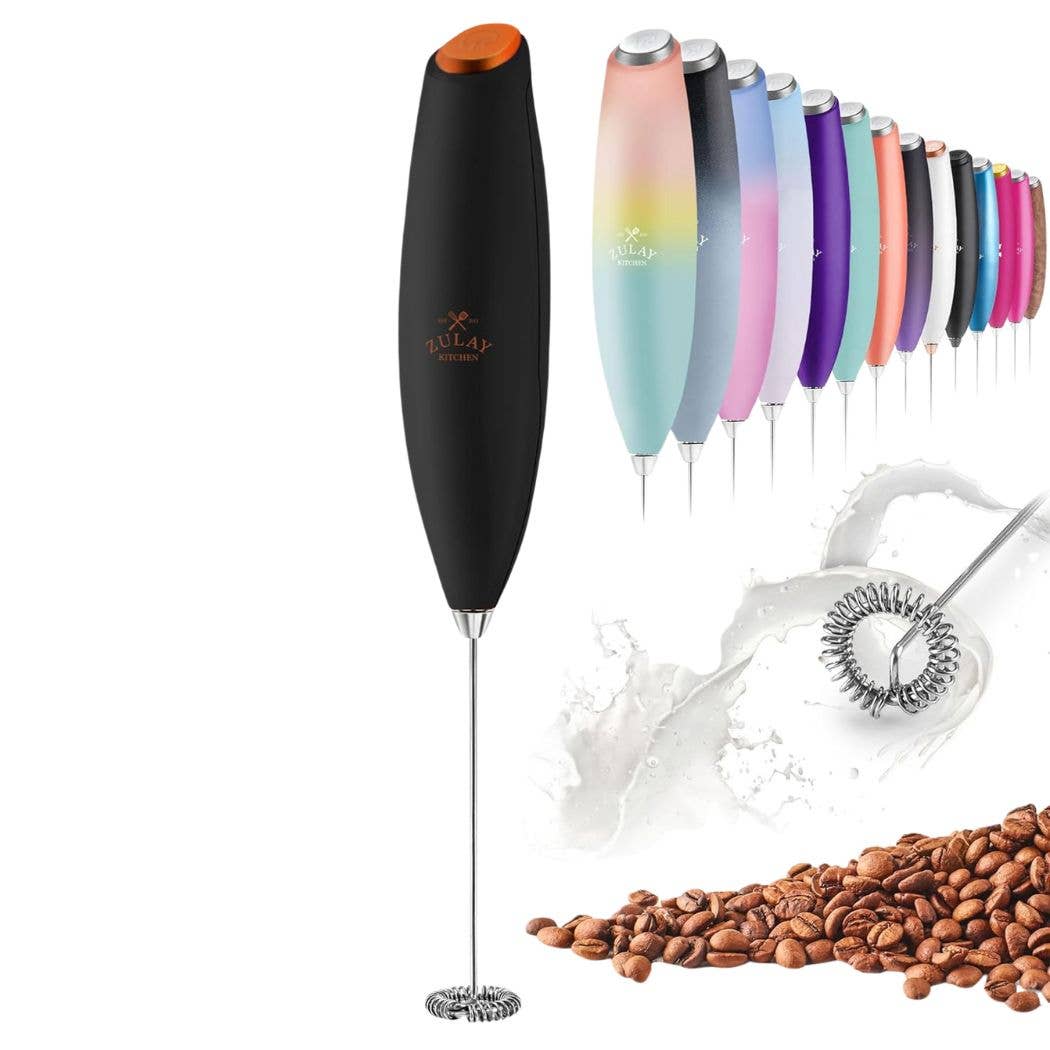 Zulay Kitchen - Wholesale Kitchen Tool/Gadget - Powerful Handheld Milk Frother - No Stand24