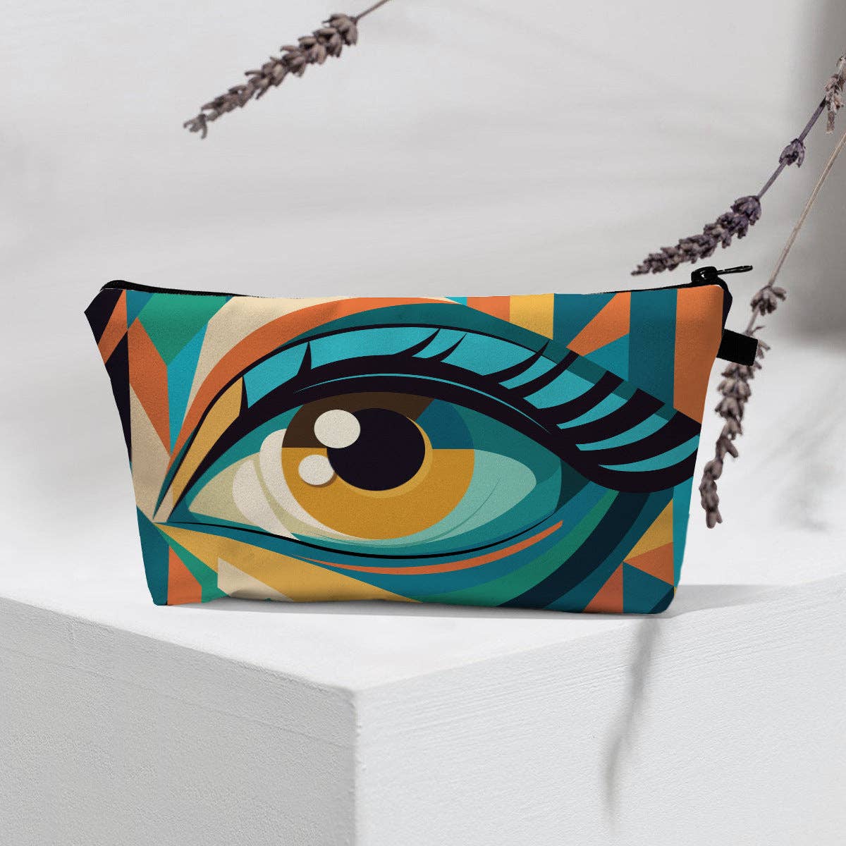 pinkblu02 - Wholesale Make-up tas/toilettas - Damesmode Boze Oog Draagbare Cosmetica Tas32