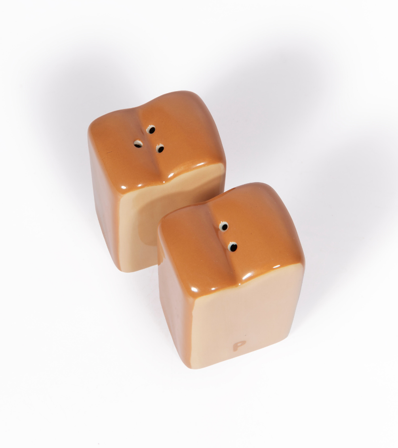 L'expressionist - Wholesale Salt & Pepper Shaker Set - Brioche salt and pepper shaker set3