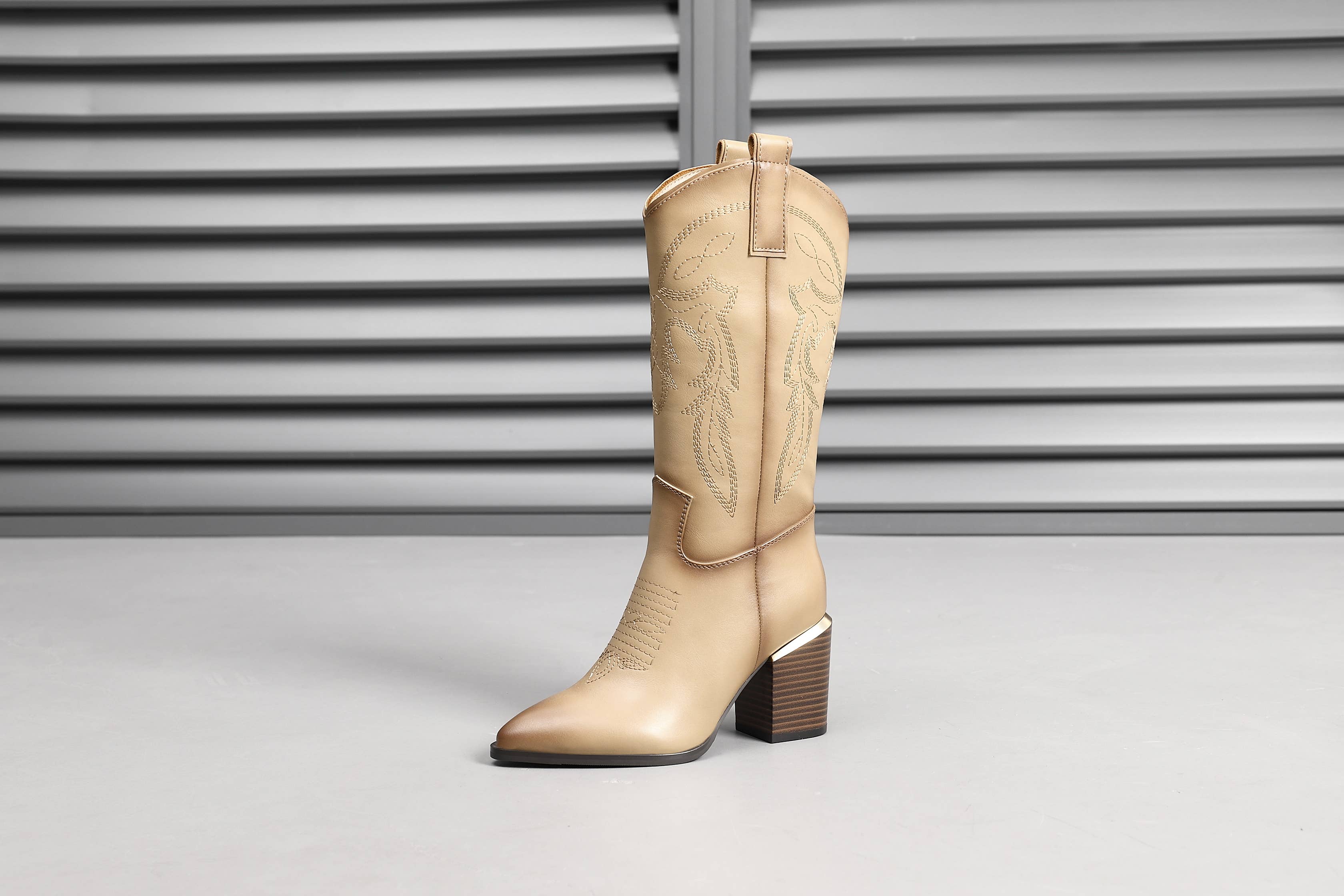 Top Staka - Wholesale Cowboylaarzen - Dames - A2374 Dames cowboylaarzen met hoge kniehoge schacht13