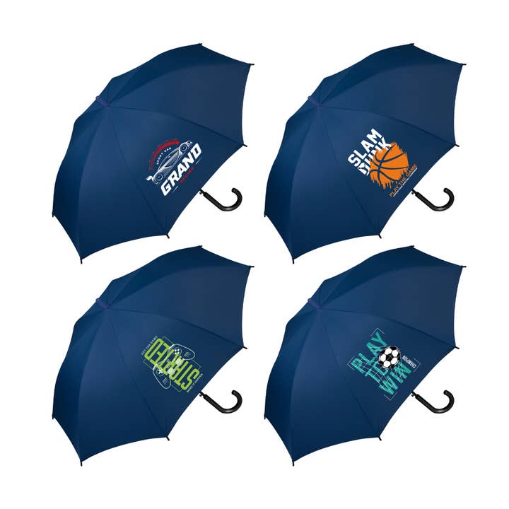 Cadet Automatic Blue Umbrella 4 designs.
Ref-636C for wholesale by Cuatrogotas