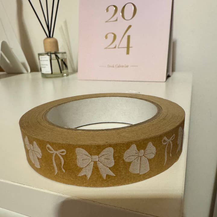 &Keep - Vendita all'ingrosso Nastri adesivi - Nastro di carta biodegradabile &Keep con fiocchi 24 mm x 50 m2