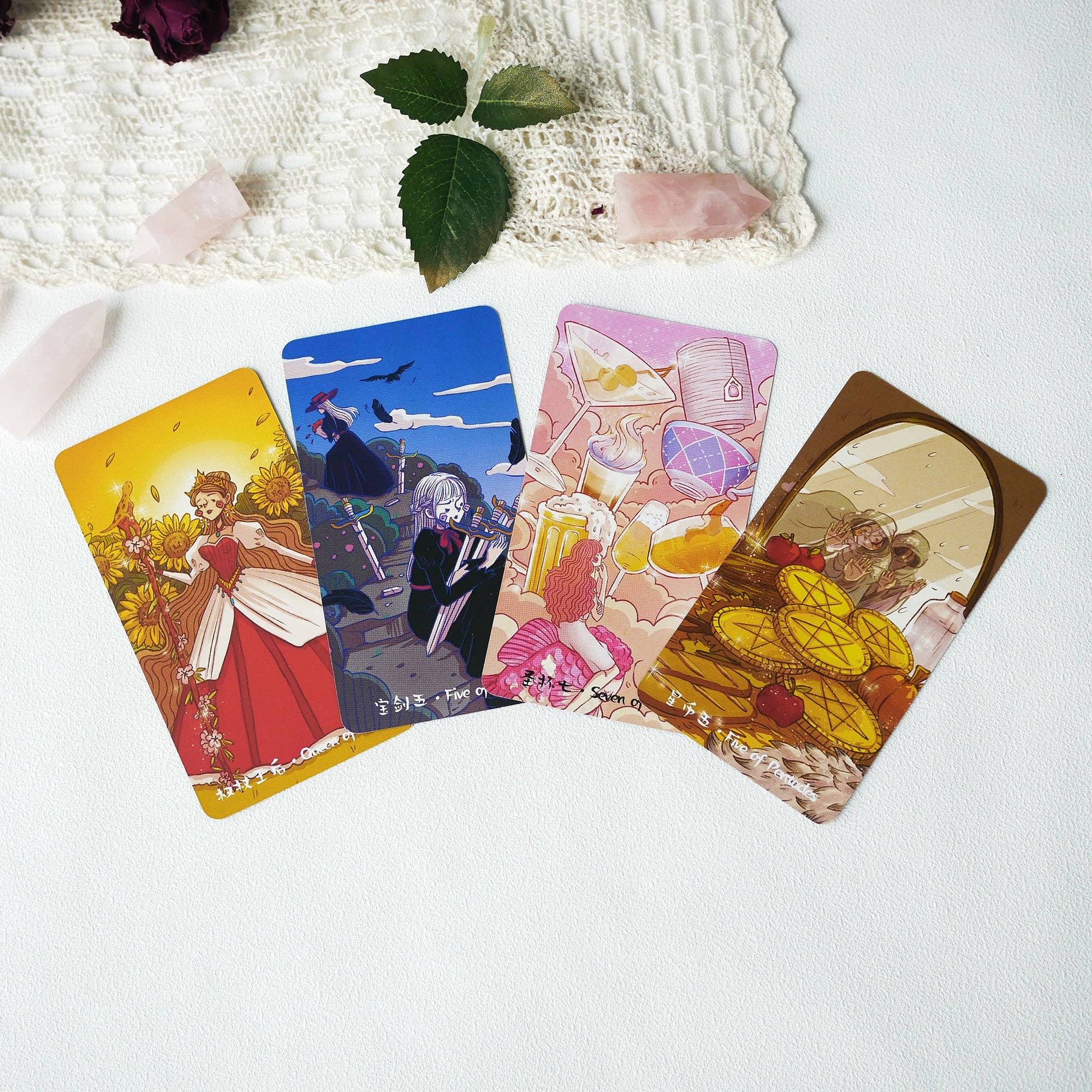 Vermilion Collection - Wholesale Tarot Cards - The Land of Stories Tarot6