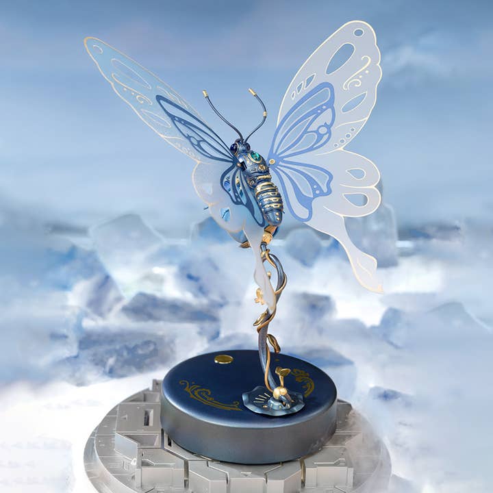 Robotime - Wholesale DIY Craft Kit - MI05B Butterfly - Blue*4