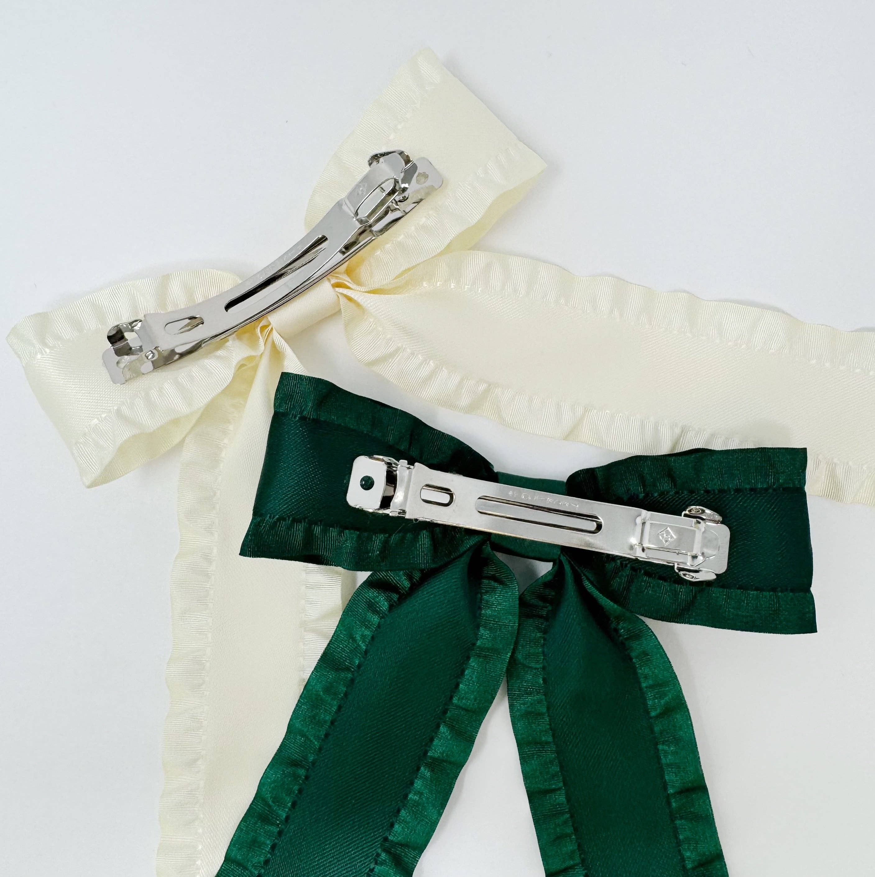 Ellison+Young - Wholesale Hair Clip - Women's - Love Game Frill Bow Hair Clip11