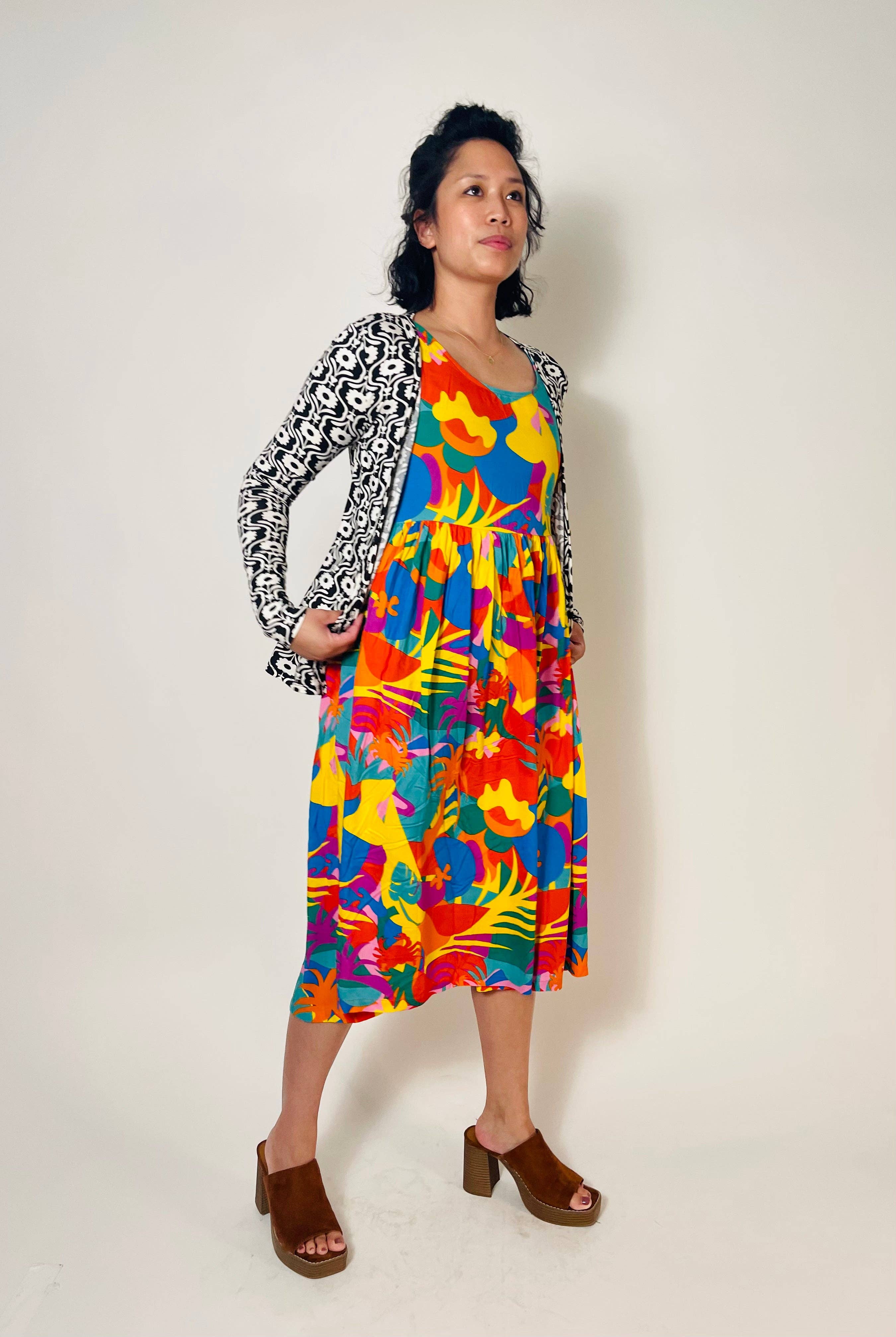 Altar - Wholesale Dress - Women's - Zora Cardigan in Deco Floral10