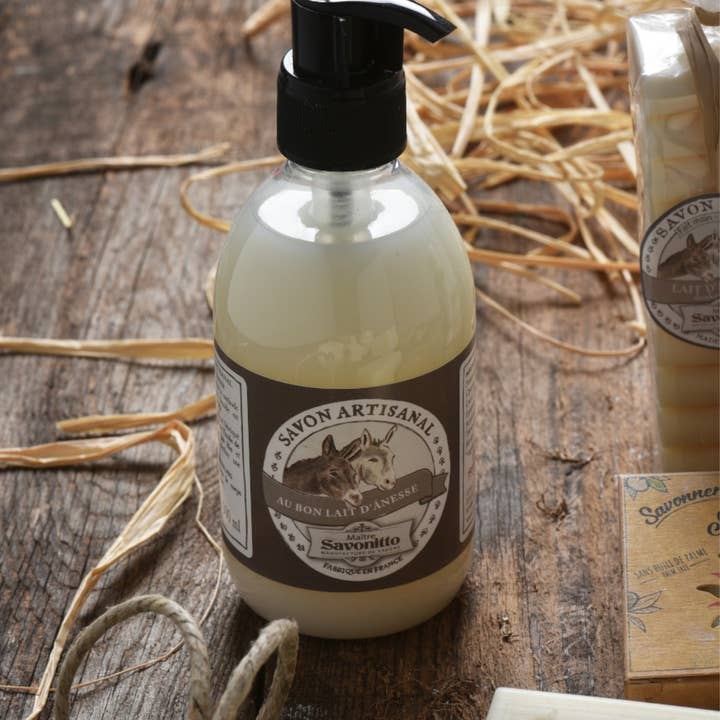 MAITRE SAVONITTO - Wholesale Body Wash/Shower Gel - Donkey Milk Liquid Soap 300ml