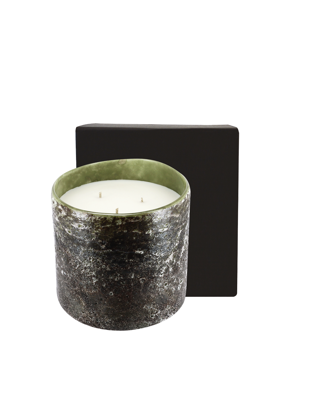 Les Lumières du Temps – Engroshandel Glaslys – Grøn Himmelstearinlys 1,5 kg Stjerneanis0