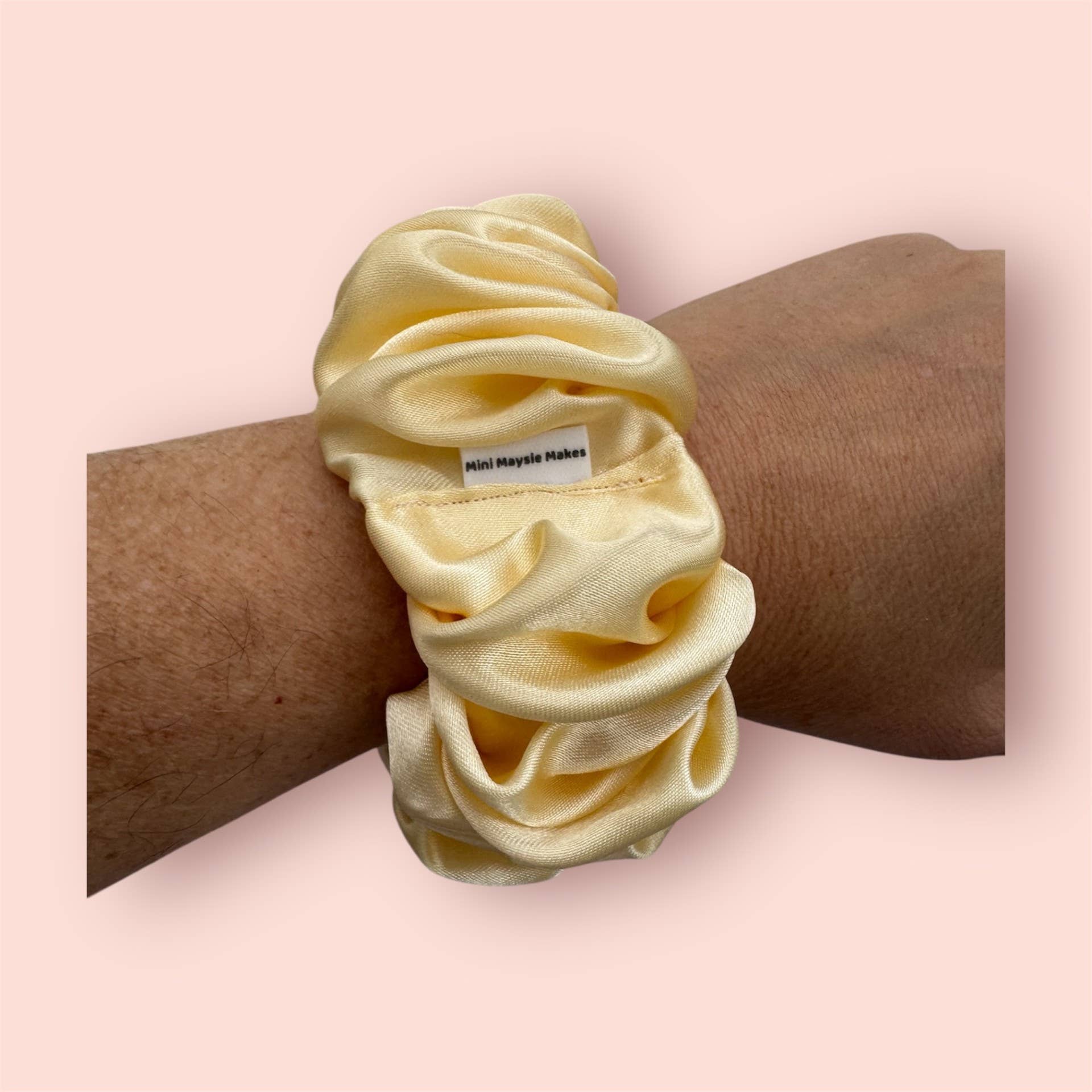 Mini Maysie Makes – wholesale Scrunchie - Women’s – Unique Luxury Satin Scrunchies - Standard Size38