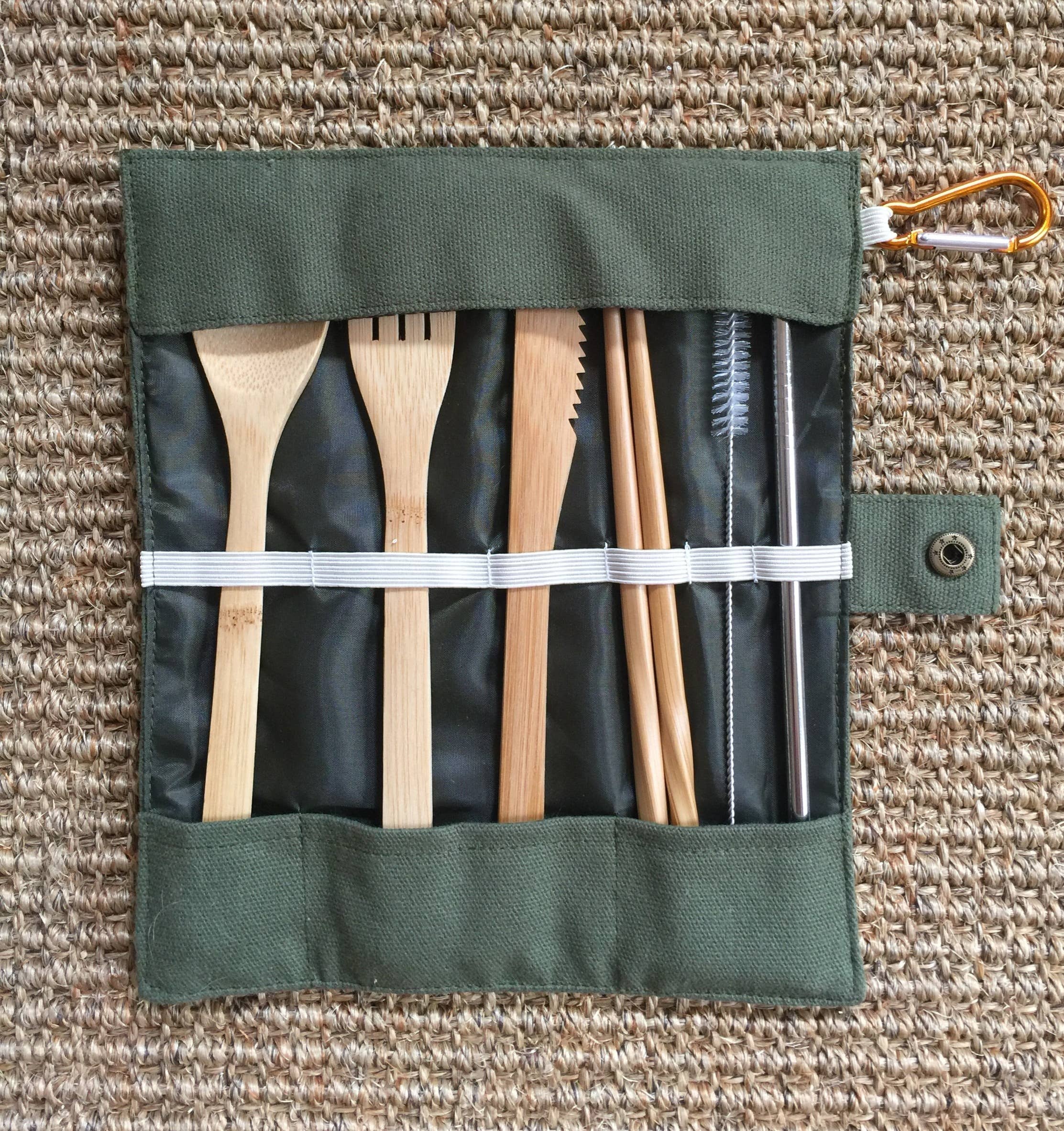 Refinement House - Vendita all'ingrosso Astuccio - Donna - Portaoggetti da viaggio arrotolabile stile campeggio2