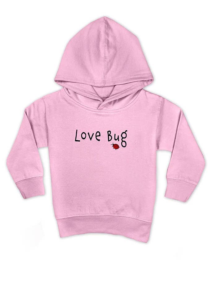 Kids Graphic Hoodie - "Love Bug" for wholesale by Short Stack Goods