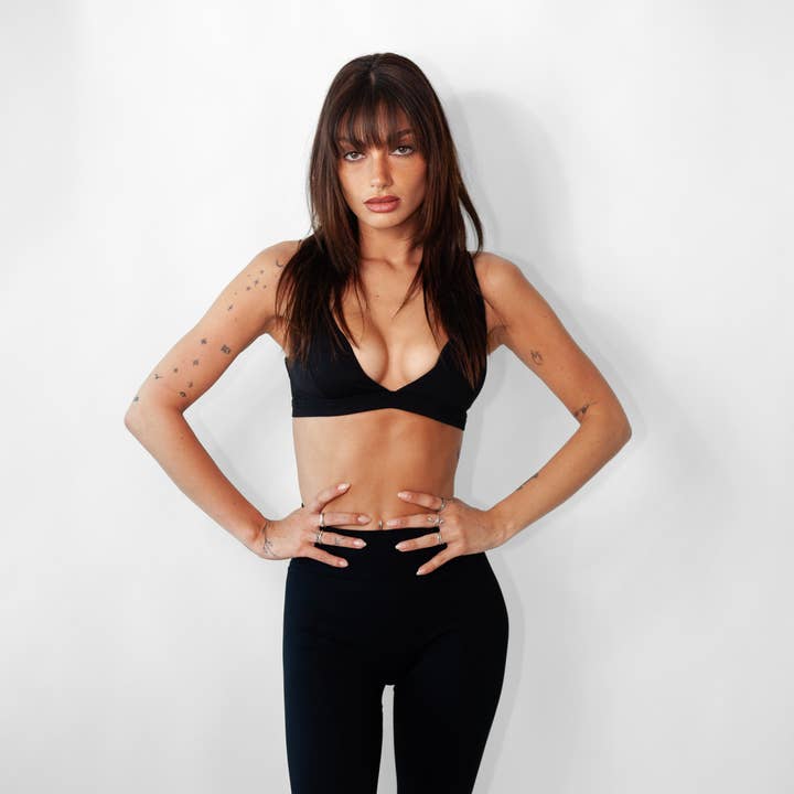 Black Leggings for wholesale by KNOTWTR