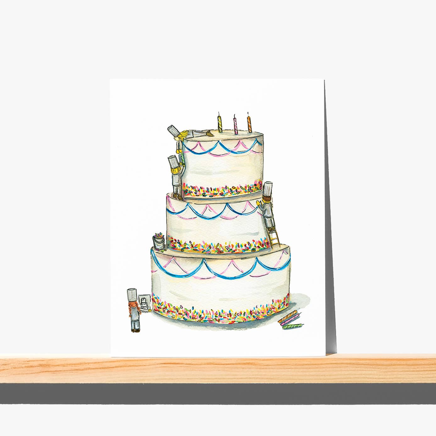 emmy+olly - Wholesale Birthday Card - Greeting Card - Build A Cake - Birthday2