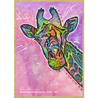Giraffe wood fridge magnets - measure 2.5" x 3.5" x 1/8" t for wholesale by SJT Enterprises, Inc.