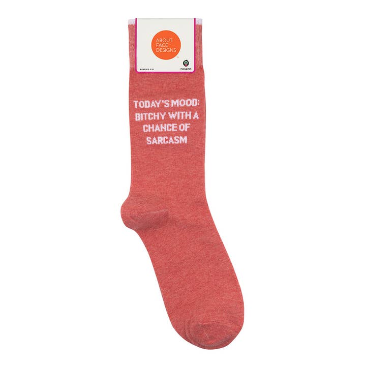 Today's Mood Socks - CLOSEOUT for wholesale by About Face Designs