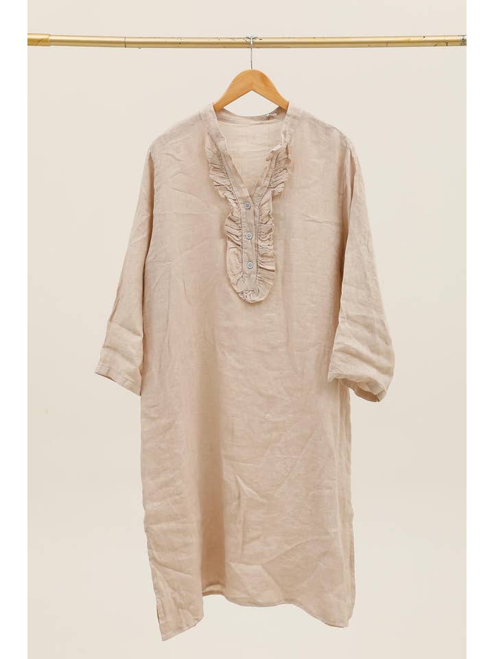 la maison des fibres naturelles - Wholesale Dress - Women's - Dress 20222 100% linen8