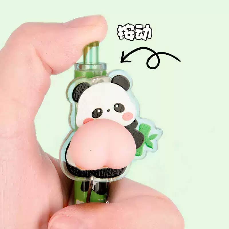 BCmini - Wholesale Pen - 22717 Panda Squishy Butt Gel Pen-364