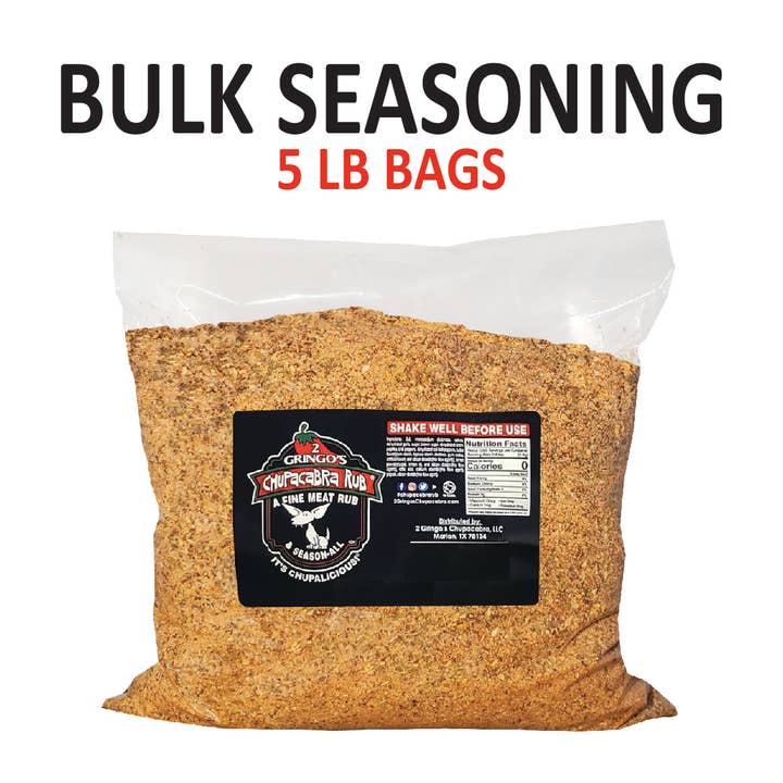 2 Gringos Chupacabra - Wholesale Dried Spice Mix - 5 LB BULK SEASONING