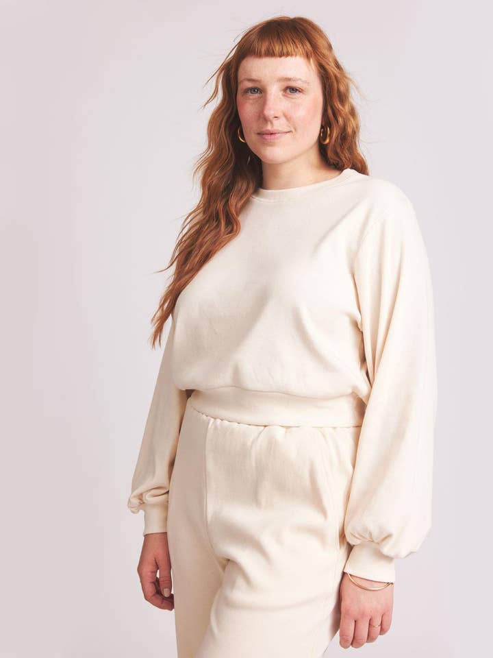 Baila - beskuren tröja med ballongärmar för wholesale av Baìge the Label