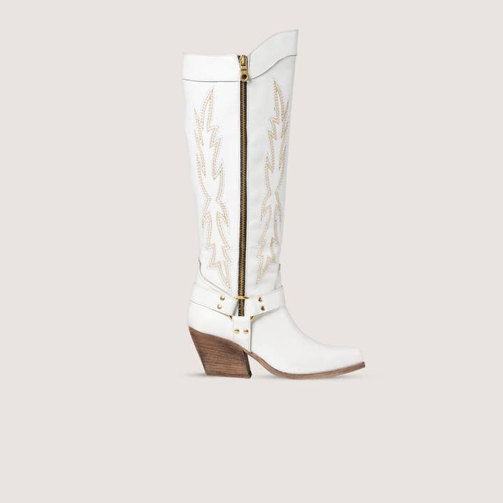 Kali Shoes - Wholesale Cowboy boots – Women’s - Sierra White Texan Boots