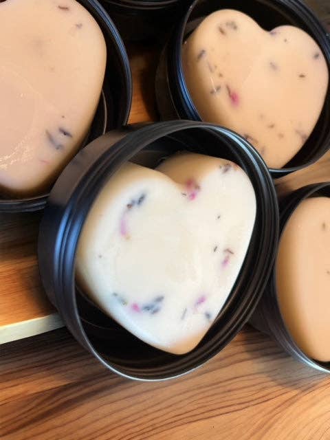 SuVa - Wholesale Solid Lotion - Heart Shaped Lotion Bars1