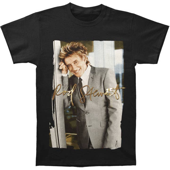 Rod Stewart 2014 North America Tour Slim Fit T-shirt for wholesale by Rockabilia