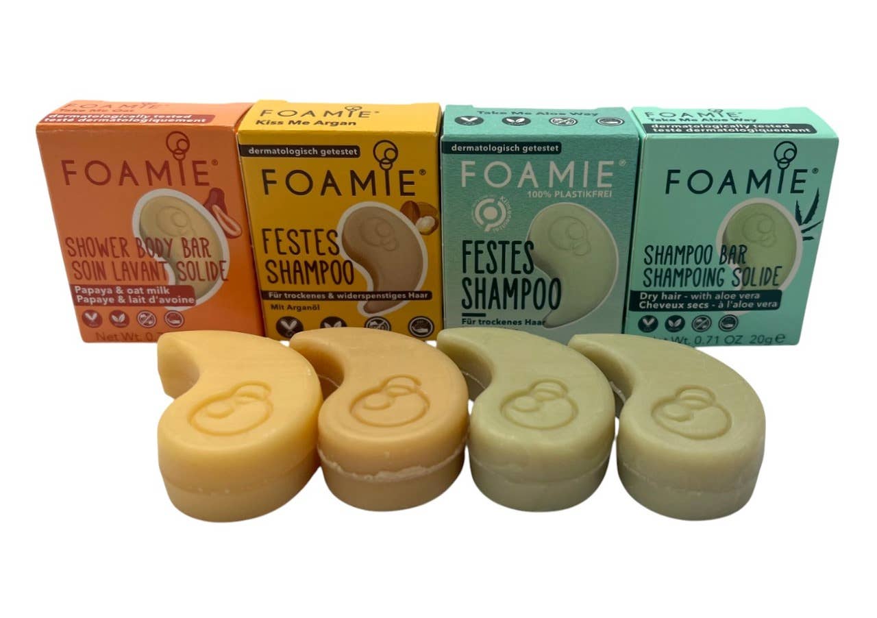 Salzmann Restwaren GmbH - Wholesale Shampoo Puck/Solid Shampoo - FOAMIE solid shampoo travel size4