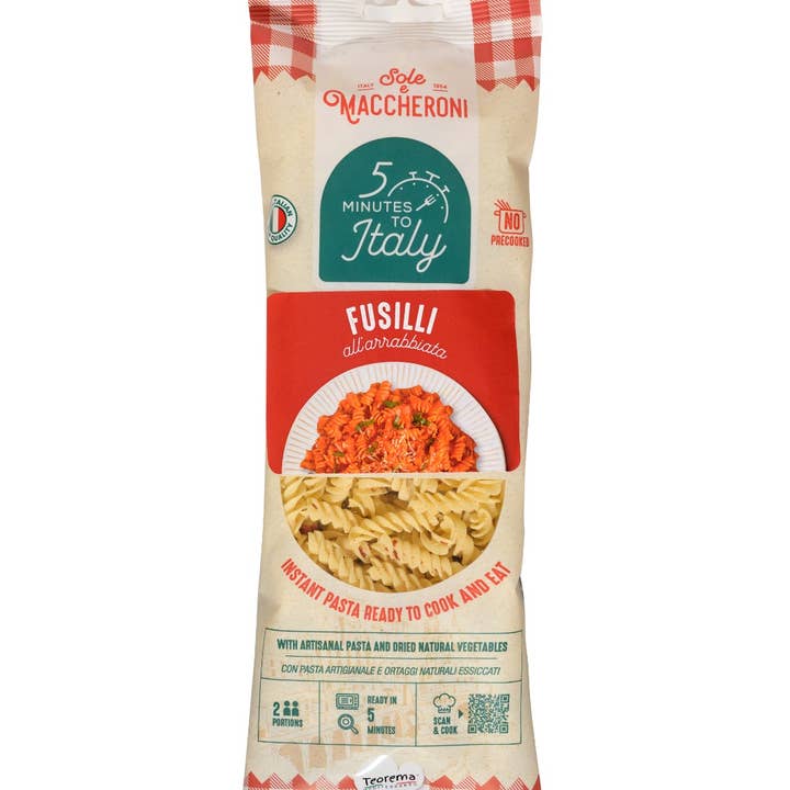 Teorema Mediterraneo - Wholesale Pasta - Fusilli all'arrabbiata 200g0