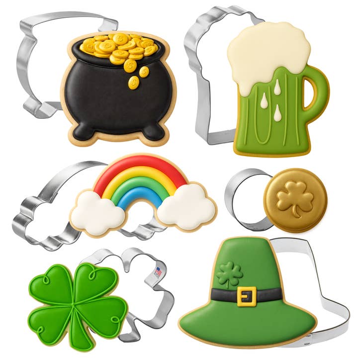 St. Patrick's Day 6 Pc. Box Set for wholesale by CookieCutter.com