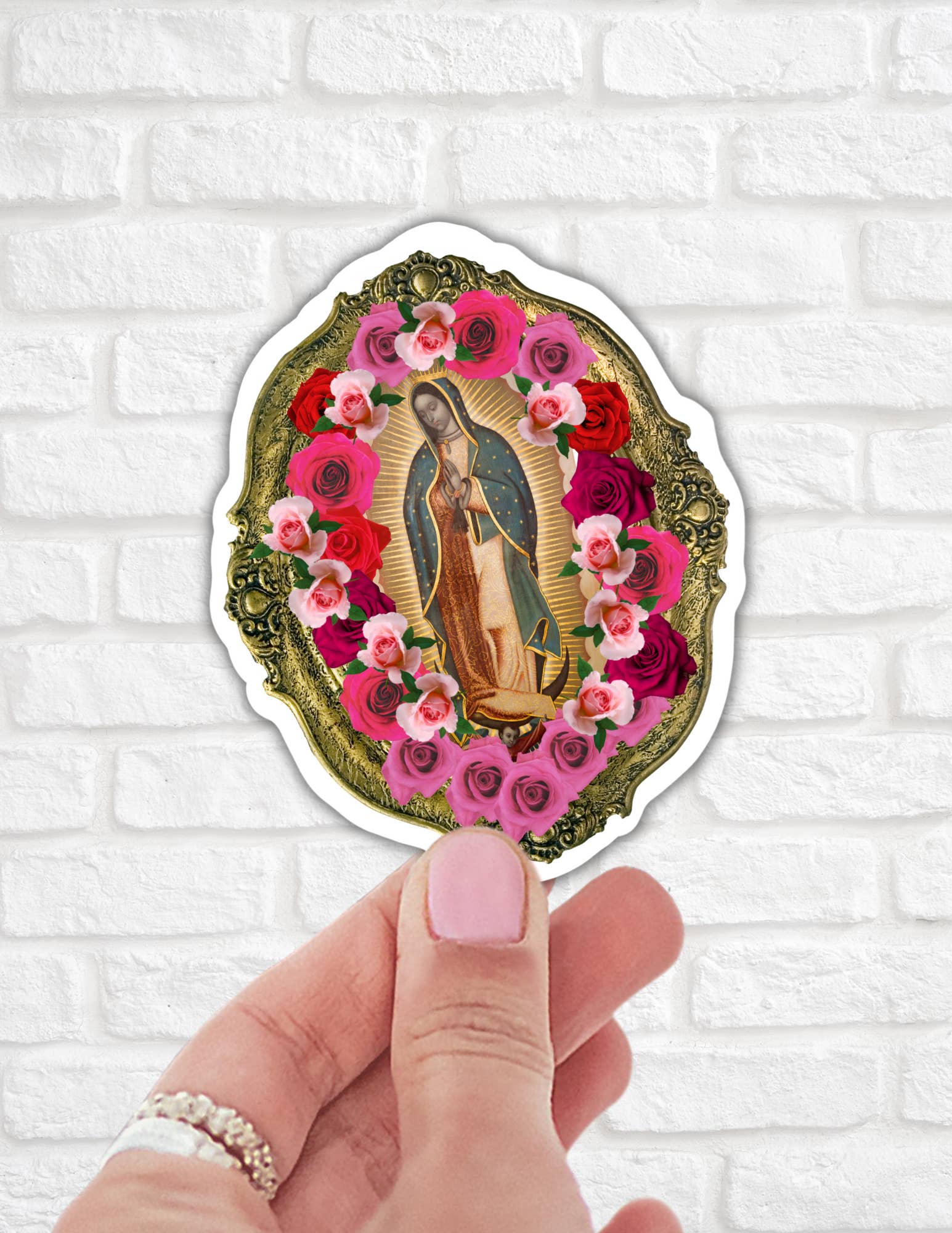 Lalatina Shop - Wholesale Sticker - Virgen de Guadalupe sticker