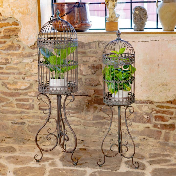 Zaer Ltd. International - Wholesale Plant Pot Stand - Victorian Style Birdcage Style Planters "Copenhagen 1843"5