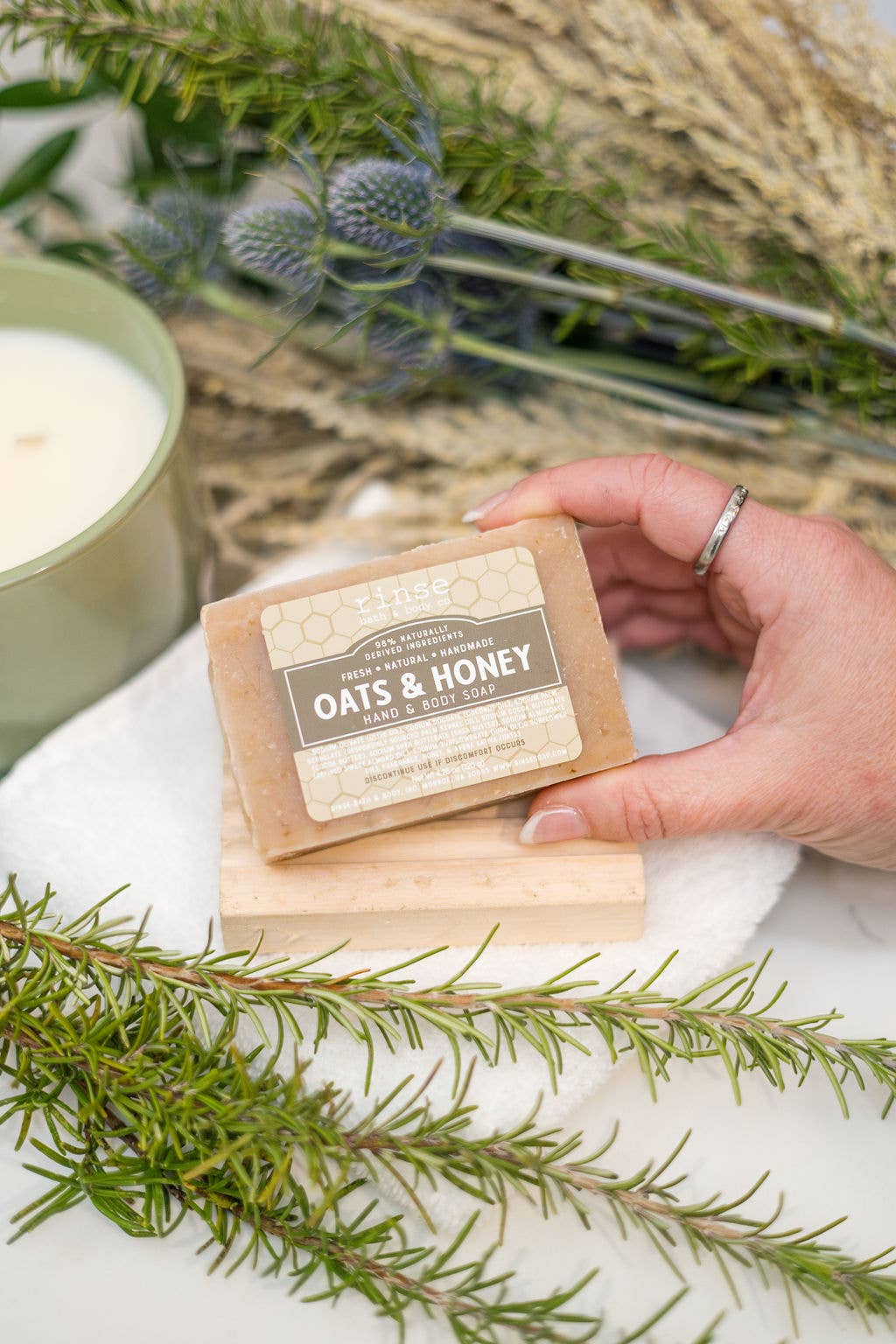 Rinse Bath Body Inc - Wholesale Bar Soap - Soap - Oats & Honey | Natural Bar Soap2