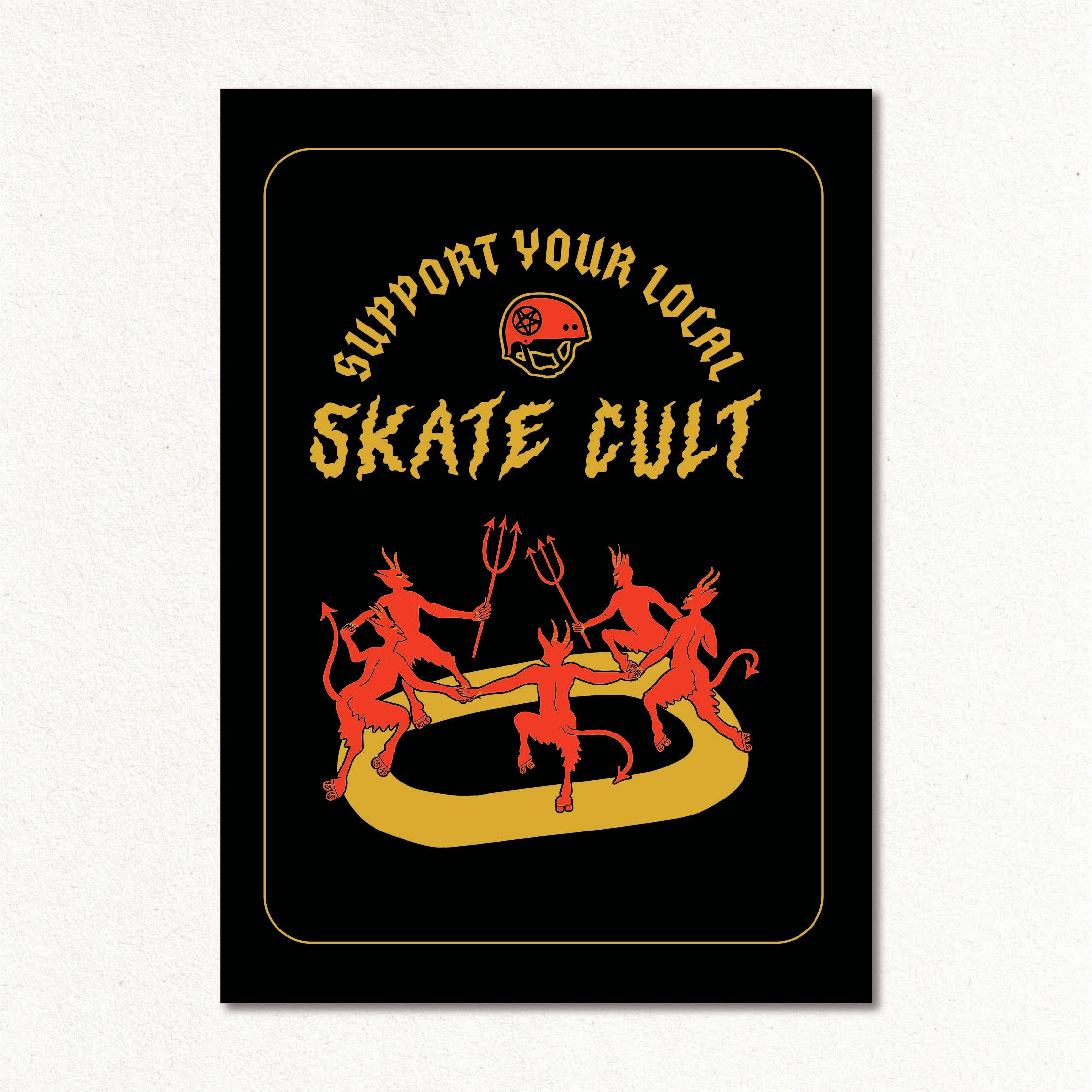 Create & Skate Factory - Wholesale Art Print - Skate Cult Art Print0