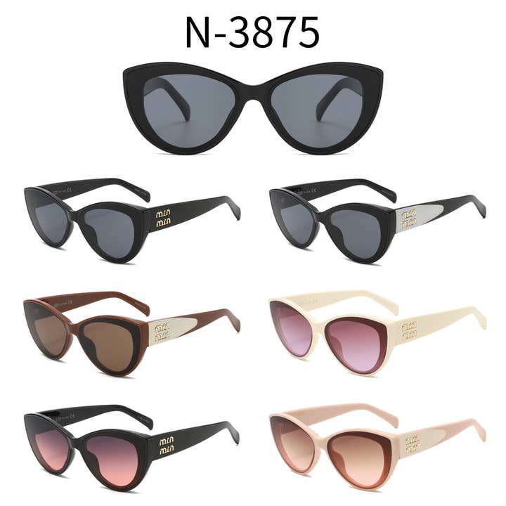 MODIEUZE ZONNEBRIL N-3875 voor wholesale door NEW VISION MILANO SRL