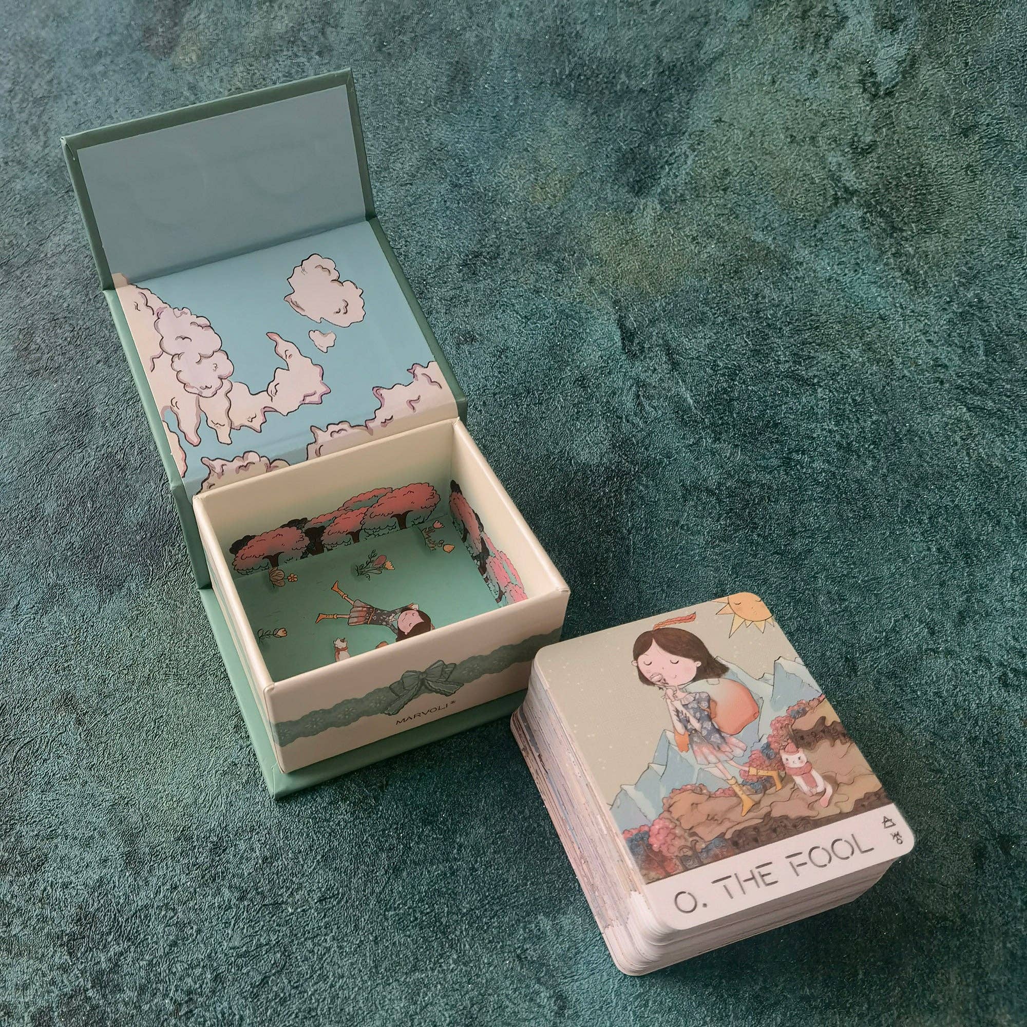 Vermilion Collection - Wholesale Tarot Cards - Honey Knight Mini Tarot1