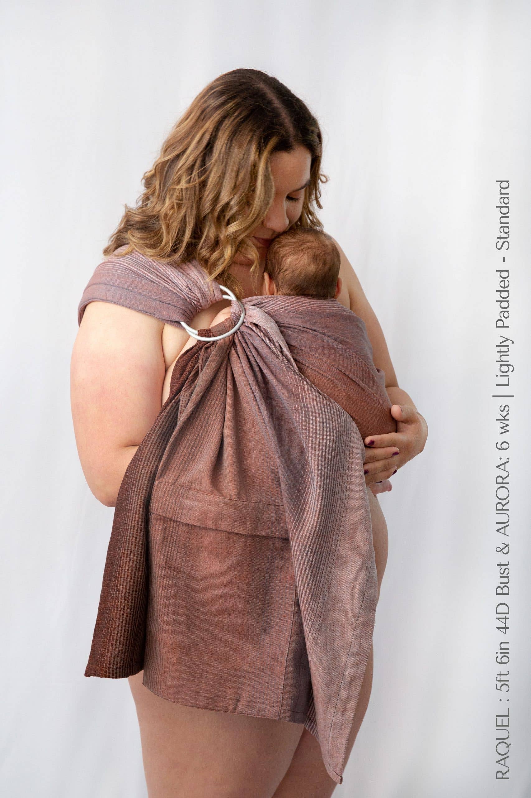Maya Wrap - Wholesale Baby Wrap/Sling - Currant Ombré Lightly Padded Ring Sling1