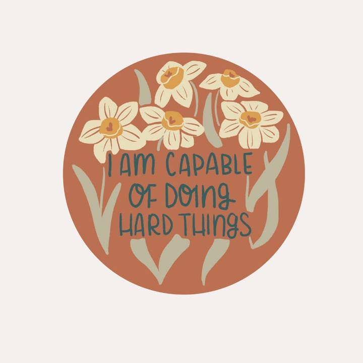 Bee Sweet Studio - Wholesale Sticker - Positive & Motivational Floral Quote Stickers for Bottles1