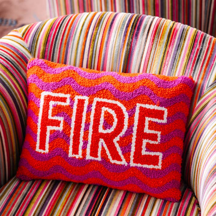 Fire Pillow for wholesale by Furbish Studio
