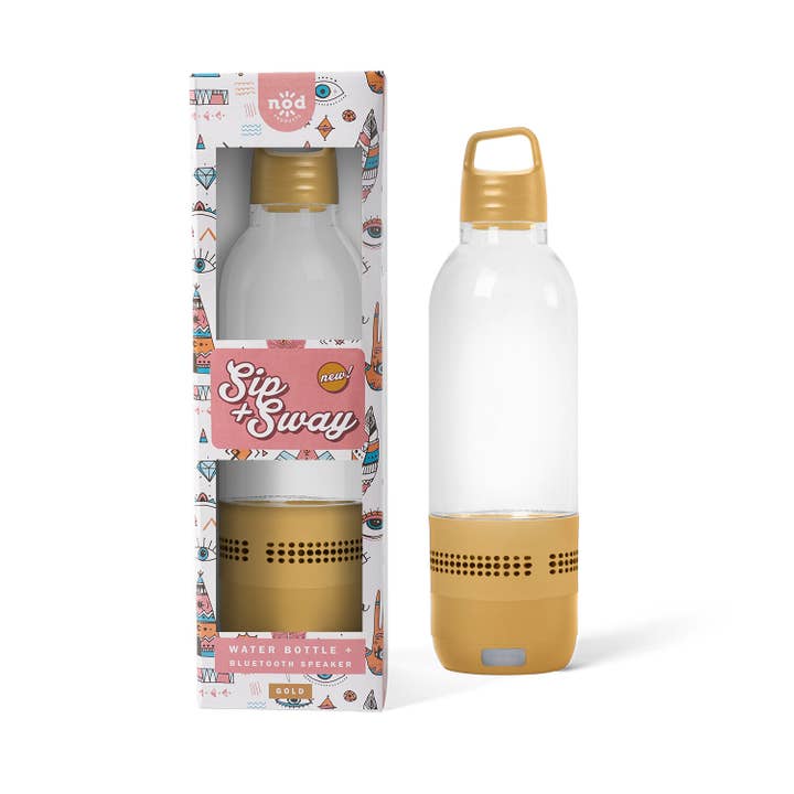 NOD Products - Wholesale Speakers - 2-in-1 Water Bottle and Bluetooth Speaker