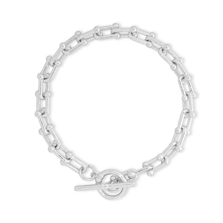 London Chain Bracelet Silver for wholesale by Ashiana London