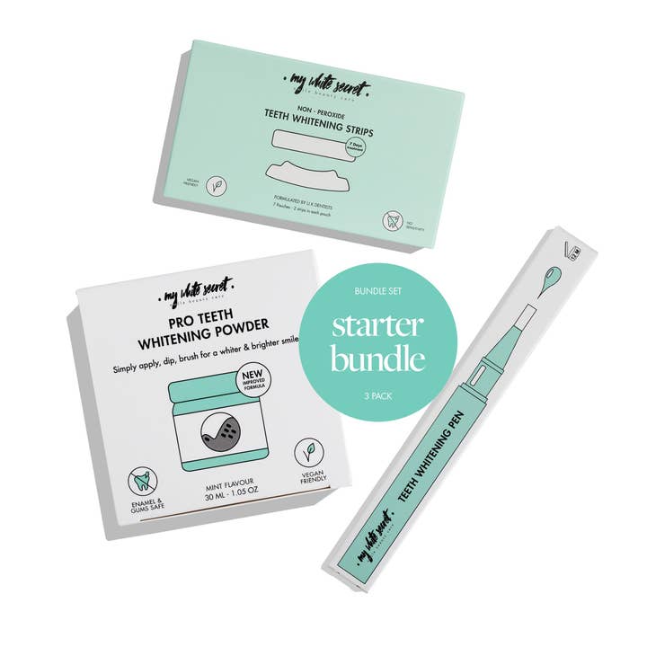 O pacote inicial por atacado de My White Secret