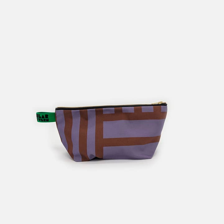 Irregular Sleep Pattern – wholesale Toiletry bag – women's – Organic Cotton Washbag in Wasabi3