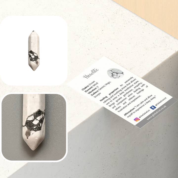 VIE – wholesale Spiritual stone/crystal – Double Point Pencil, 2-3cm18