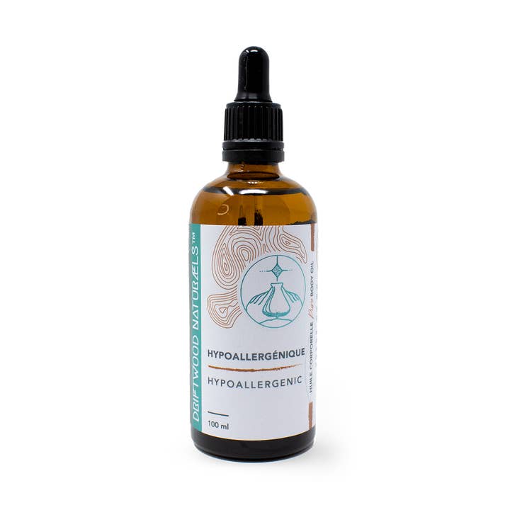 Hypoallergénique - Huile corporelle pure for wholesale by DRIFTWOOD NATURALS