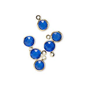 The Vintage Pearl - Wholesale Individual Charm/Pendant - You're A Gem Charm (gold)8