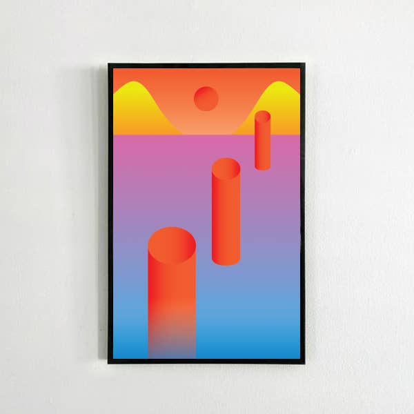 Three of Wands Print voor wholesale door Mystic Mondays