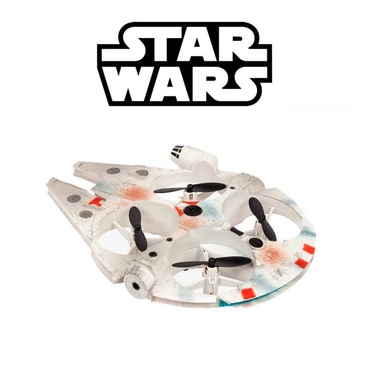 World Tech Toys - Wholesale Toy Plane - Kids - Star Wars Millennium Falcon Motion Sensing Drone